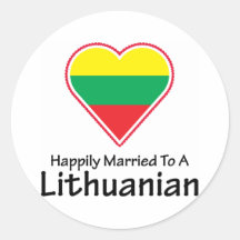 Gelukkig Gehuwde Let Sticker