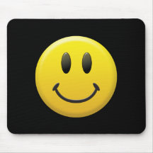 Gelukkig Gezicht Smiley Muismatten