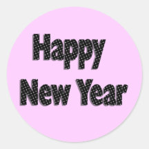 gelukkig nieuw jaar stickers