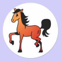 Gelukkig Paard stickers