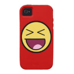 Gelukkige Geweldige de geval-Partner van het Gezic iPhone 4 Case