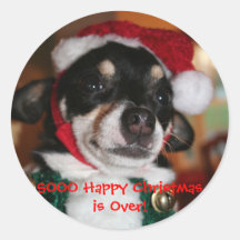 Gelukkige Kerstmis SOOO is over! Sticker