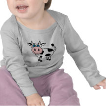 Gelukkige Klantgerichte Koe -! Tshirt