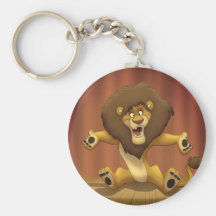 Gelukkige Leeuw Keychain Sleutelhangers
