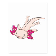 Gelukkige Mexicaanse Axolotl Wens Kaarten