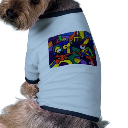 Gelukkige Muziek Hondenshirt