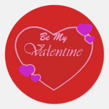 Gelukkige Valentijnsdag Sticker
