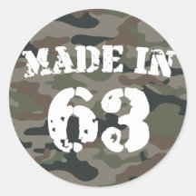 Gemaakt in 1963 sticker