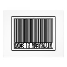 Gemaakt in Australië Gepersonaliseerde Uitnodiging