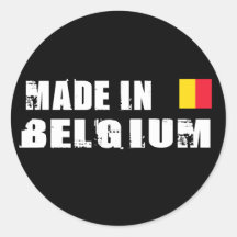 Gemaakt in België Sticker
