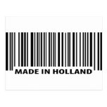 gemaakt in de streepjescodepictogram van Holland Wens Kaart