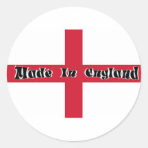 Gemaakt in Engeland Stickers