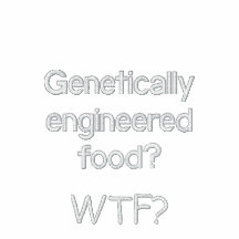 GENETISCH GEBOUWD VOEDSEL? WTF? GEBORDUURD POLO SHIRT