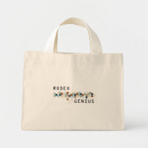 Génie de rodéo sacs en toile