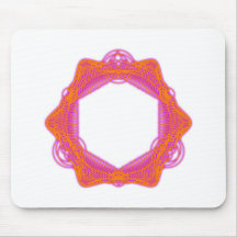 Geometrisch geometric line art mauspad