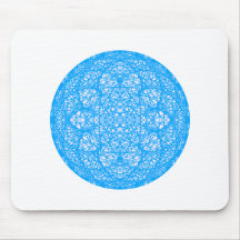Geometrisch geometric line art mousepad