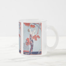 George Barbier "L'Oiseau Volage" 1914 Mugs À Café