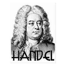 George Frideric Handel Cartes Postales
