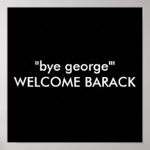 "Georges secondaire" 'BARACK BIENVENU Affiche