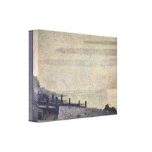 Georges Seurat - la Seine chez Honfleurnight Toiles Tendues