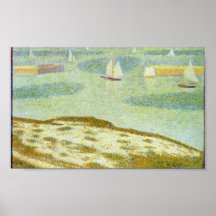 Georges Seurat - port de Port-en-Bessin Affiches