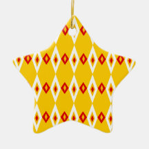 Geparelde Diamanten Ornamenten