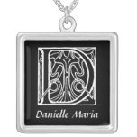 Gepersonaliseerd Aanvankelijk van het Monogram van Hangertje