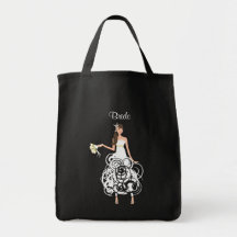 Gepersonaliseerde Bruid totebag Draagtas