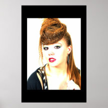 Geplooid Poster Updo
