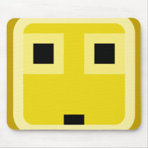 geregelde verraste smiley muis matten