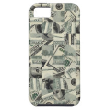 Geruite iPhone 5 van het Geld Geval iPhone 5 Cases