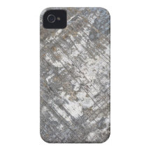 Geschaafd Chroom Grunge iPhone 4 Covers