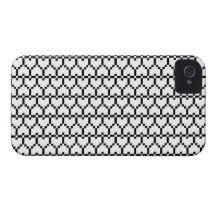 geval-Partner iPhone4 de Harten van het Pixel iPhone 4 Case-Mate Hoesje