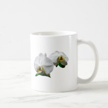 Gevoelige Witte Orchideeën Mok