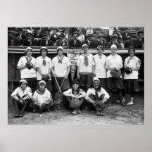 Giants femelle Baseball, 1913 Posters