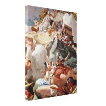 Giovanni Tiepolo - apothéose de famille royale Toiles Tendues Sur Châssis