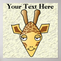 Girafe Affiches