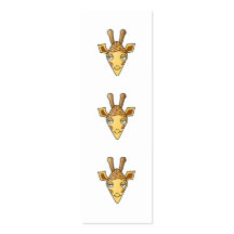 Girafe Carte De Visite