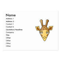 Girafe Cartes De Visite Professionnelles