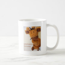 Girafe vilaine tasses à café