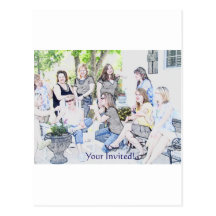 GirlsOinvite Cartes Postales