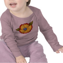 Gisement de fleur t-shirt