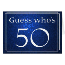 Gissing wie 50 is? kaarten