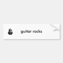 gitaar bumperstickers
