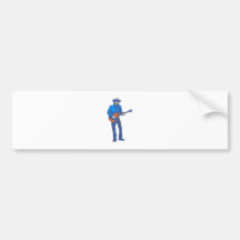 Gitarrenspieler guitar player autosticker