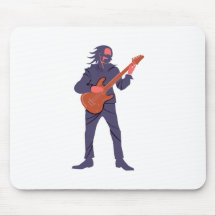 Gitarrist guitar player mousepads