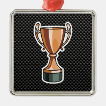 Gladde Trofee Kerstboom Ornamenten