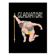 Gladiateur Carte Postale