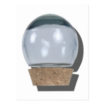 GlassOrbCorkStopper022111 Cartes Postales