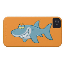 Glimlachende Haai iPhone 4 Hoesjes